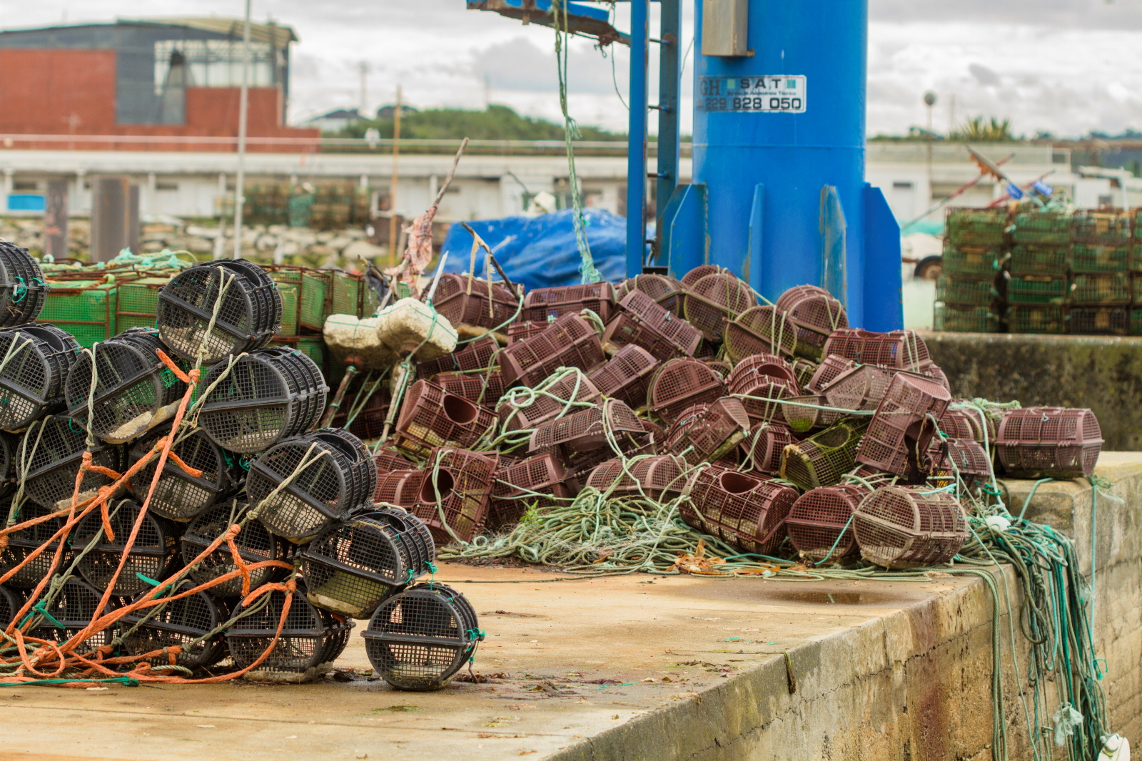 6 – Fishing traps, Portugal