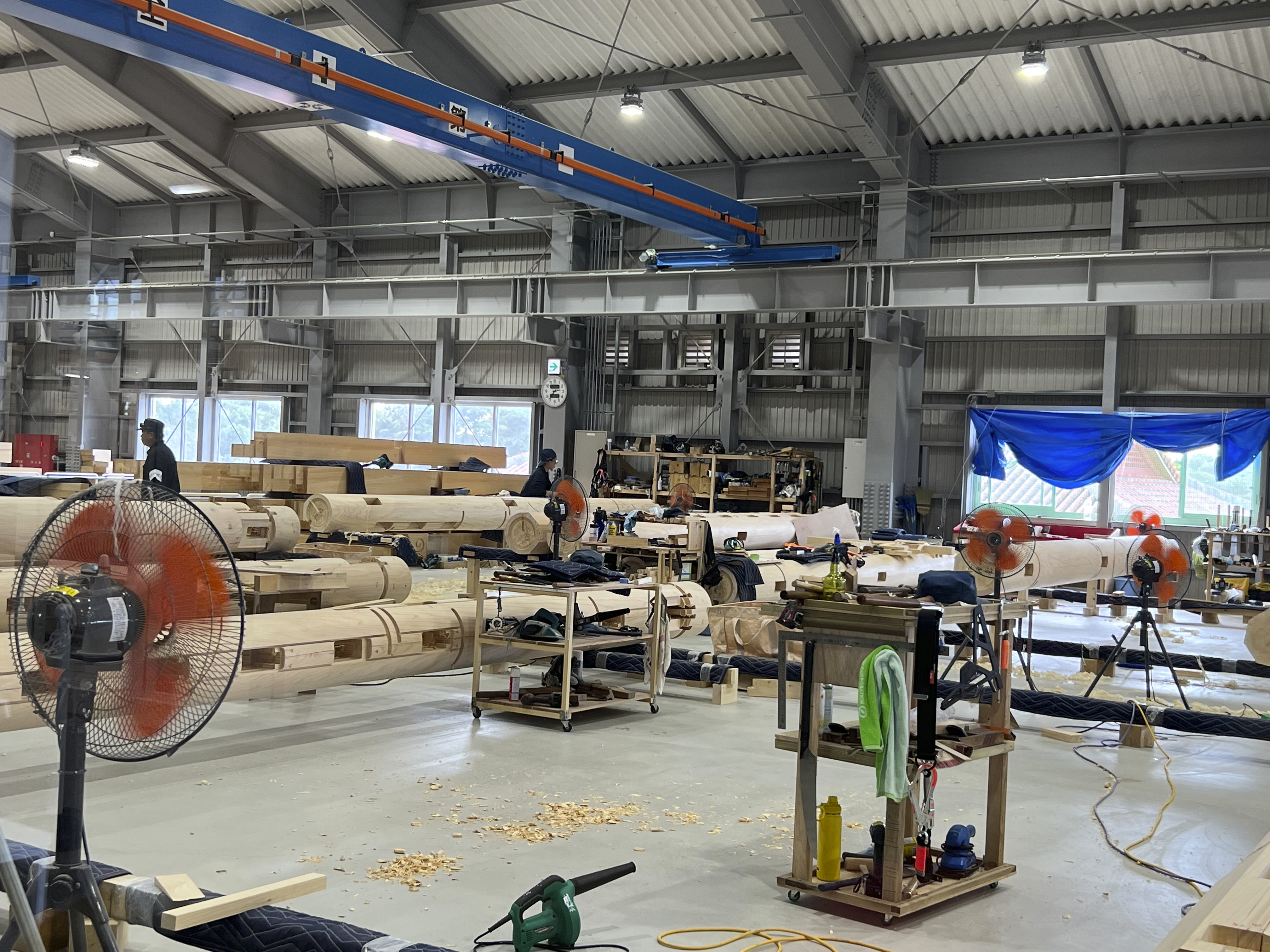 12 – Renovation of Shuri Castle