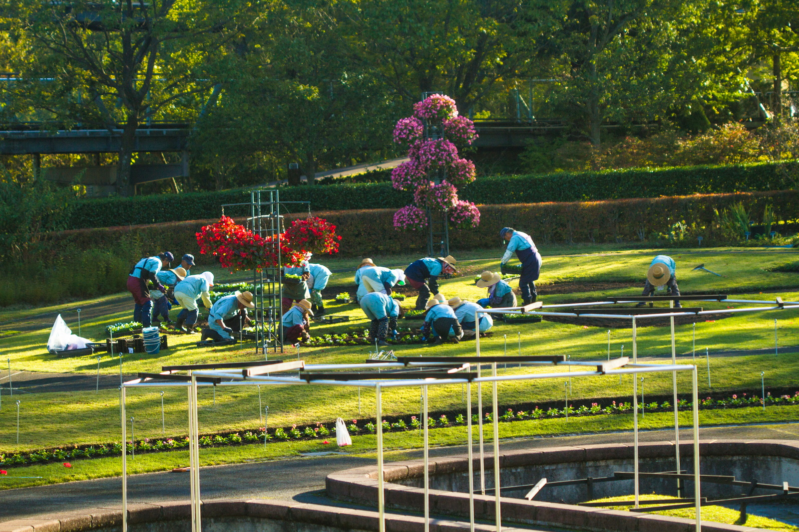3 - Gardeners at work, Tottori