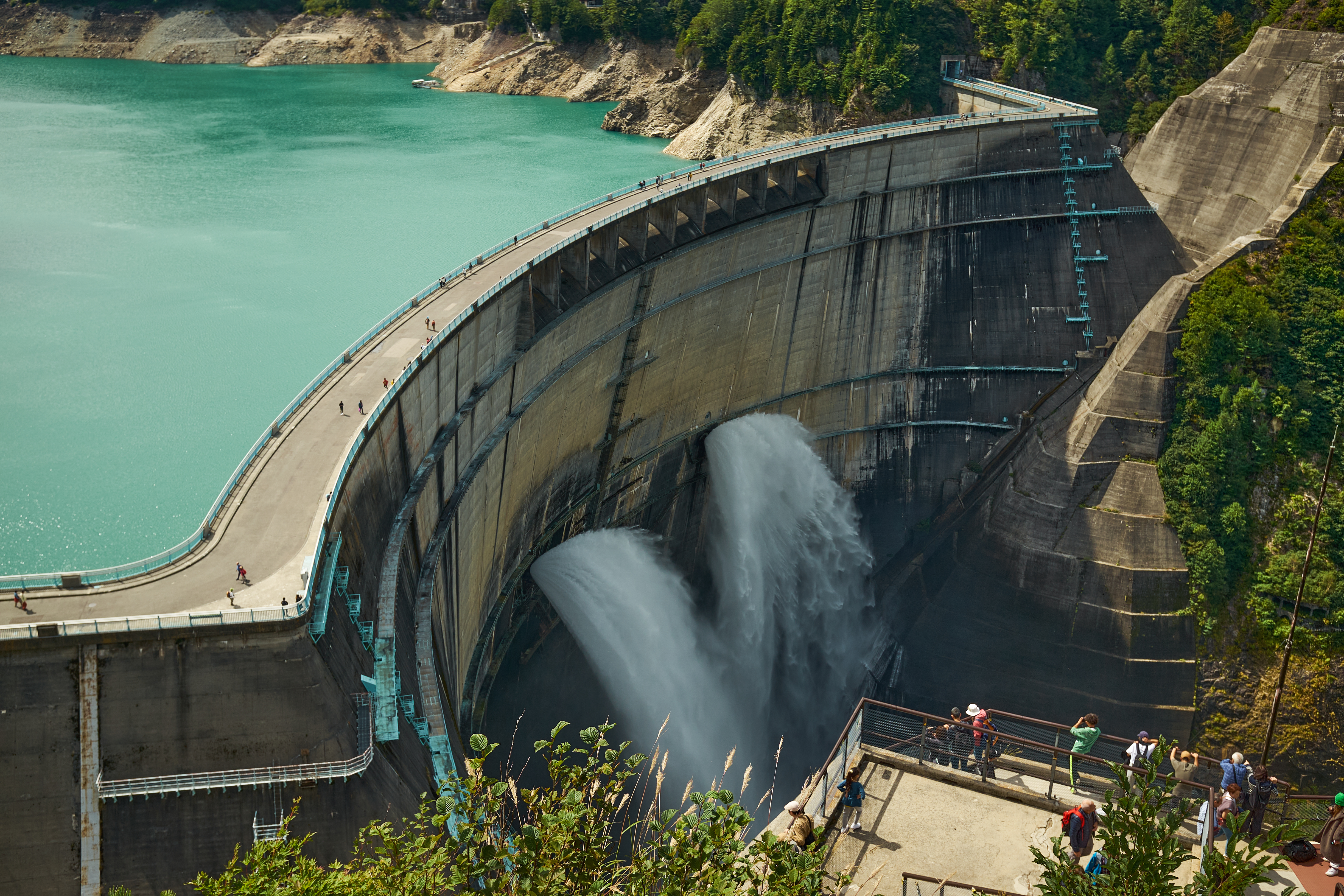 15 – Kurobe Dam, Japan Alps, Japan