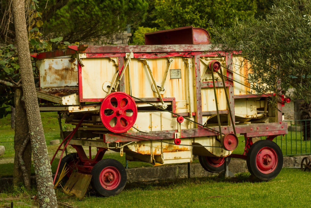 7 – Old combine harvester, Portugal