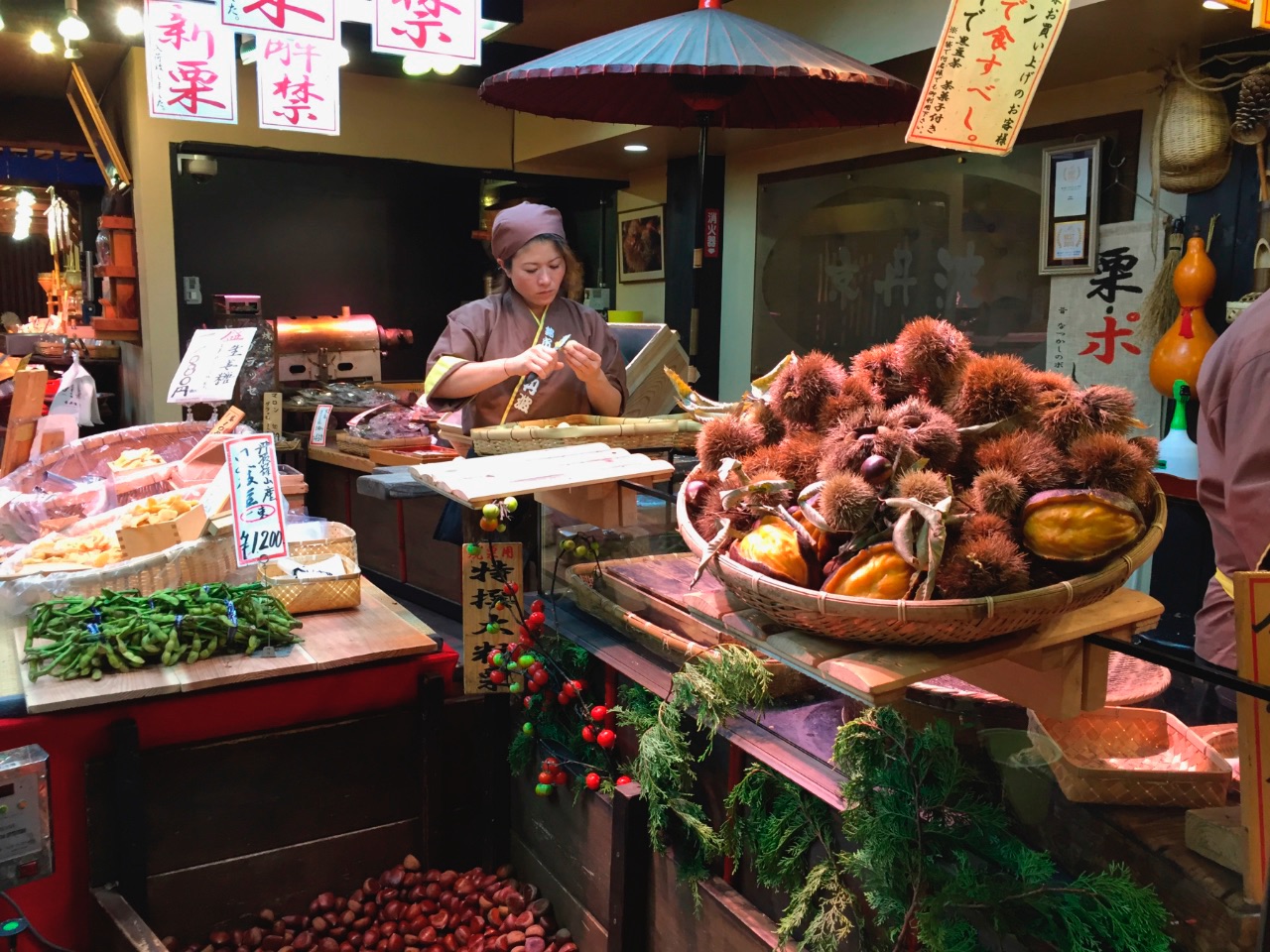 2 – Peeling of chestnuts