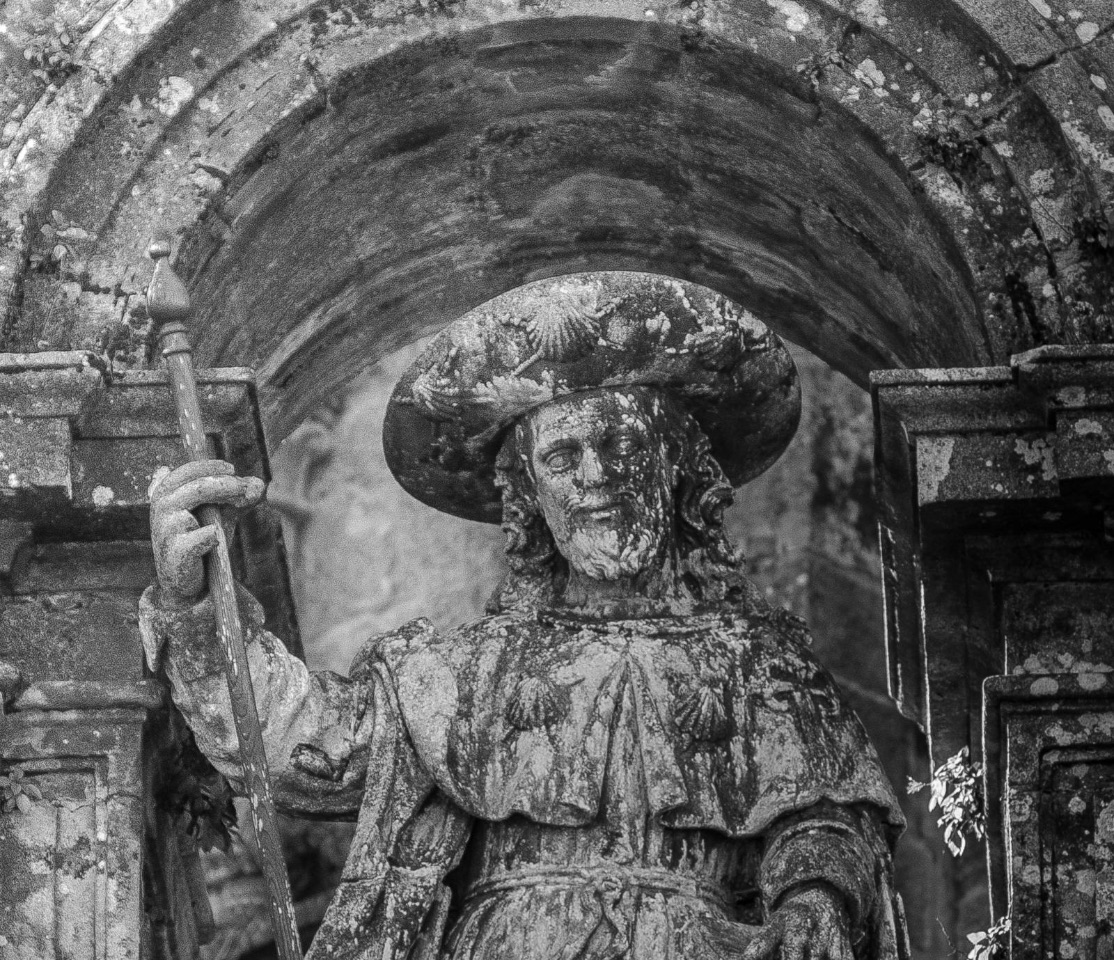 Pilgrim, Santiago de Compostela